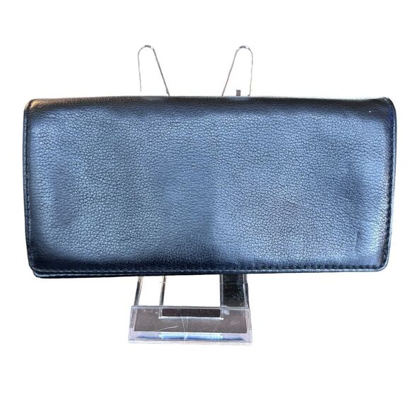 Marc by Marc Jacobs Classic Open Face Black Leather Wallet - Picture 2 of 10